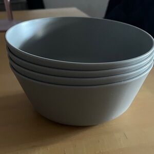 Room Essentials Gray Stackable Serving Bowls